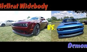 2018 Dodge Challenger Widebody vs. Dodge Challenger Demon Comparison Has It All
