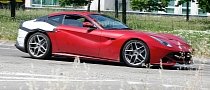 2018 Ferrari F12 M Spied, Mid-Cycle Update to Bring Active Aerodynamics