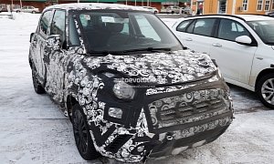 2018 Fiat 500L Spied Flaunting Facelifted Bits And Bobs