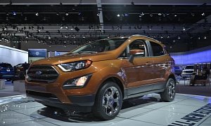 2018 Ford EcoSport Looks Ugly as Sin in Los Angeles