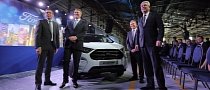 2018 Ford EcoSport Starts Production, Romania’s President Test Drives It