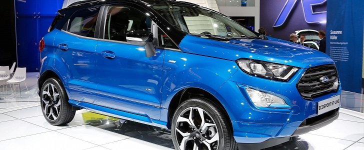 2018 Ford EcoSport (ST-Line, European model)