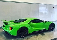 2018 Ford GT Finished in Lamborghini's Verde Mantis Is Twin-Turbo Eye Candy