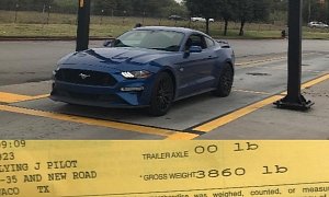 2018 Ford Mustang GT 10-Speed Automatic Real-Life Weight Sits at 3,860 Lbs