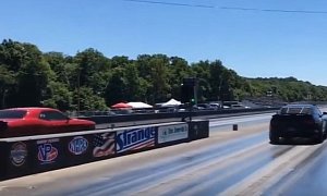 2018 Ford Mustang GT Destroys Hellcat In a Drag Race, Causes a Stir
