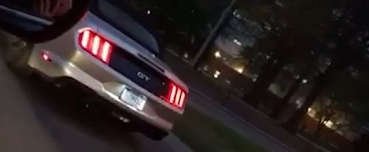2018 Ford Mustang GT on the street