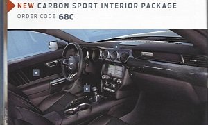 2018 Ford Mustang Order Guide Companion Details Carbon Sport Interior Package