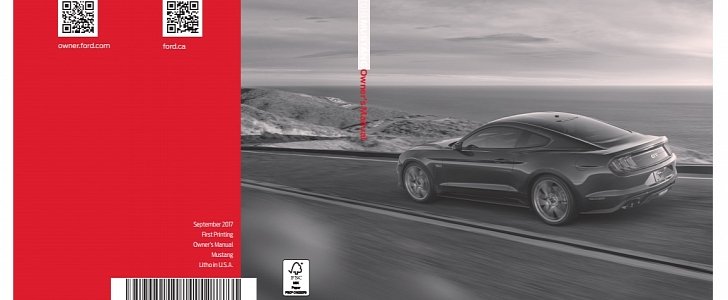 2018 Ford Mustang owner's manual