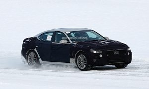 2018 Genesis G70 Spied, Out for BMW Blood