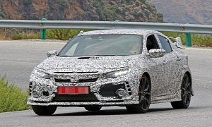 2018 Honda Civic Type R Spied, Gets Closer to US Debut