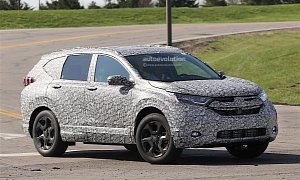 2018 Honda CR-V Spied for the First Time