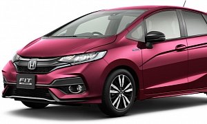 2018 Honda Fit Facelift Revealed by Japanese Microsite