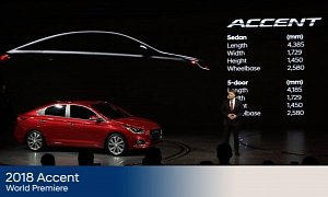 2018 Hyundai Accent Sedan Debuts At 2017 Canadian Auto Show, Hatchback To Follow