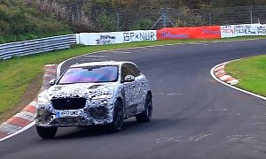 2018 Jaguar F-Pace SVR Sounds Ferocious Chasing Nurburgring SUV Lap Record