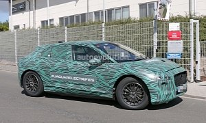 2018 Jaguar I-Pace Electric Crossover Spied Near Nurburgring, Looks Ready