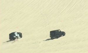 2018 Jeep Wrangler JL Spied During Offroad Drag Race Against Wrangler JK