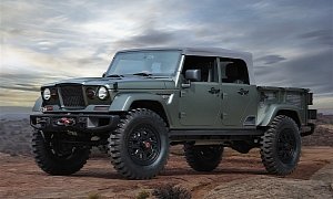 2018 Jeep Wrangler Confirmed to Spawn Crew Cab Pickup Truck