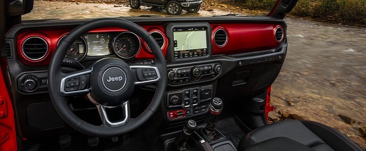 2018 Jeep Wrangler JL Interior Revealed with Colorful Trim and Larger  Display - autoevolution