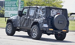 2018 Jeep Wrangler (JL) Spied, Shows New Hardware