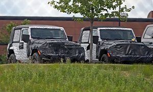 2018 Jeep Wrangler JL Two-Door Spied, Shows Hardtop and Soft Top Versions