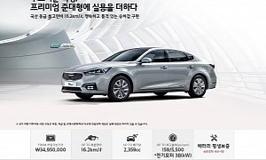 2018 Kia Cadenza Hybrid Goes Official In South Korea As K7 Hybrid
