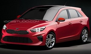 2018 Kia Cee’d Rendered, Looks Just About Right
