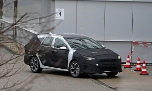 2018 Kia Cee’d Spied In Germany Posing as Station Wagon