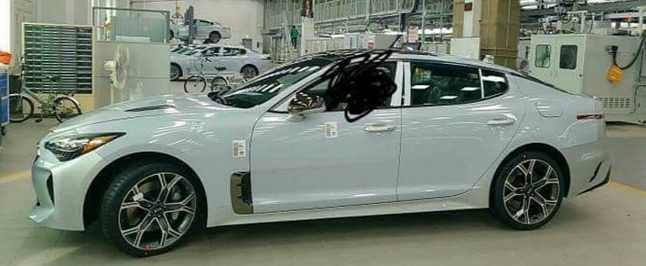 2018 Kia GT near-production prototype leak