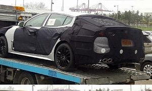 2018 Kia GT Spied in Production Form, Looks Glorious