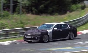 2018 Kia GT (Stinger) Ironically Shares Nurburgring with "Rival" 2018 Audi A7