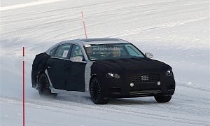 2018 Kia K9 Spied For The First Time, Debuts At The Arctic Circle