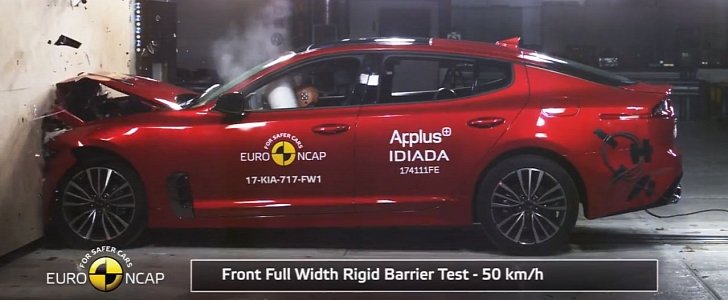 2018 Kia Satinger Gets 5-Star Euro NCAP Rating