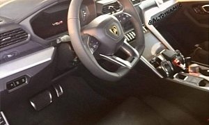 2018 Lamborghini Urus Interior Leaked, Audi-sourced Bits Are Aplenty