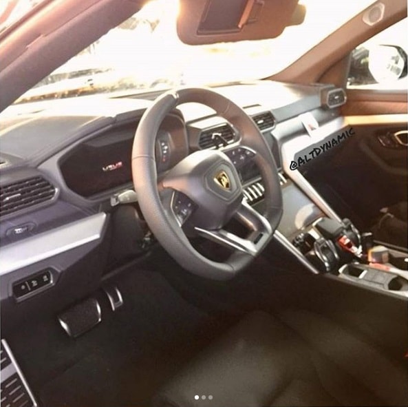 2018 Lamborghini Urus Interior Leaked Audi Sourced Bits Are