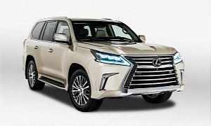 2018 Lexus LX Debuts With 5-Seat Option in Los Angeles