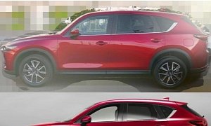 2018 Mazda CX-8 Amateurishly Photoshopped From An Image Of The CX-5