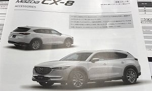 2018 Mazda CX-8 Looks Painfully Predictable In Leaked Brochure Photos