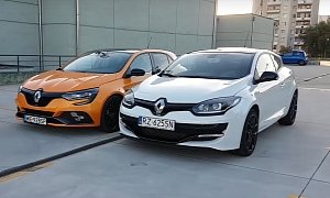 2018 Megane RS 280 Gets Comparison Video With Old Generation