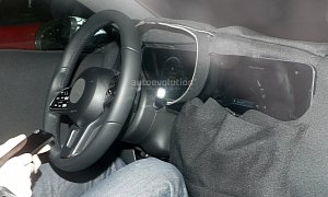 2018 Mercedes A-Class Reveals Interior in Best Spy Photos Yet
