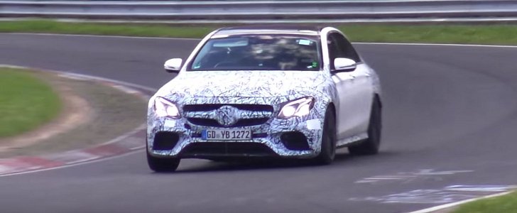 2018 Mercedes-AMG E63 spied on Nurburgring