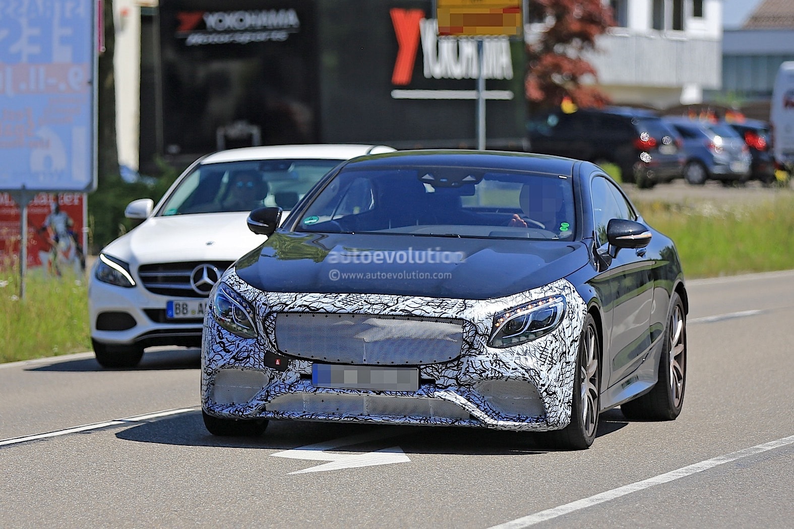 2018 Mercedes-AMG S63 Coupe Facelift Caught Testing For ...
