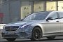 2018 Mercedes-AMG S65 Facelift Shows New Front End in Spy Video
