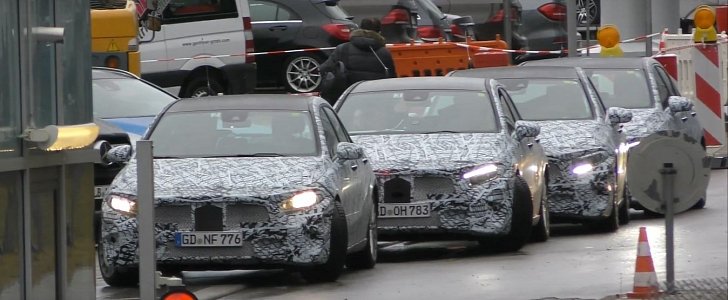 2018 Mercedes-Benz A-Class spied