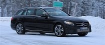 2018 Mercedes Benz C-Class Facelift Spied, Reveals More of Its Interior