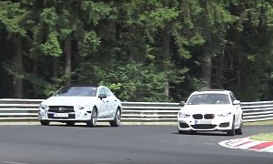 2018 Mercedes-Benz CLS Loses Battle with BMW on the Nurburgring