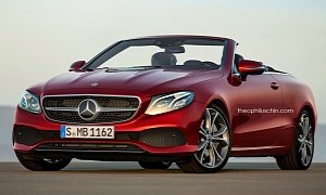 2018 Mercedes-Benz E-Class Cabriolet Rendered, Might Debut in Geneva