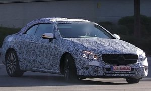 2018 Mercedes-Benz E-Class Cabriolet Spotted, Gets Closer to Production