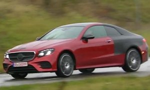 2018 Mercedes-Benz E-Class Coupe Prototype Reveals Awesome AMG Exterior Package