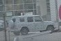 2018 Mercedes-Benz G-Class Tries to Hide Its Wider Stance Inside Transport Truck