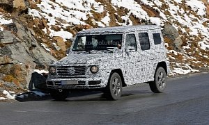 2018 Mercedes-Benz G-Class to Retains a Single Exterior Part From Old Model